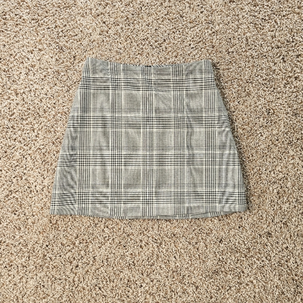 Aritzia Wilfred Plaid Mini Skirt - size 0
